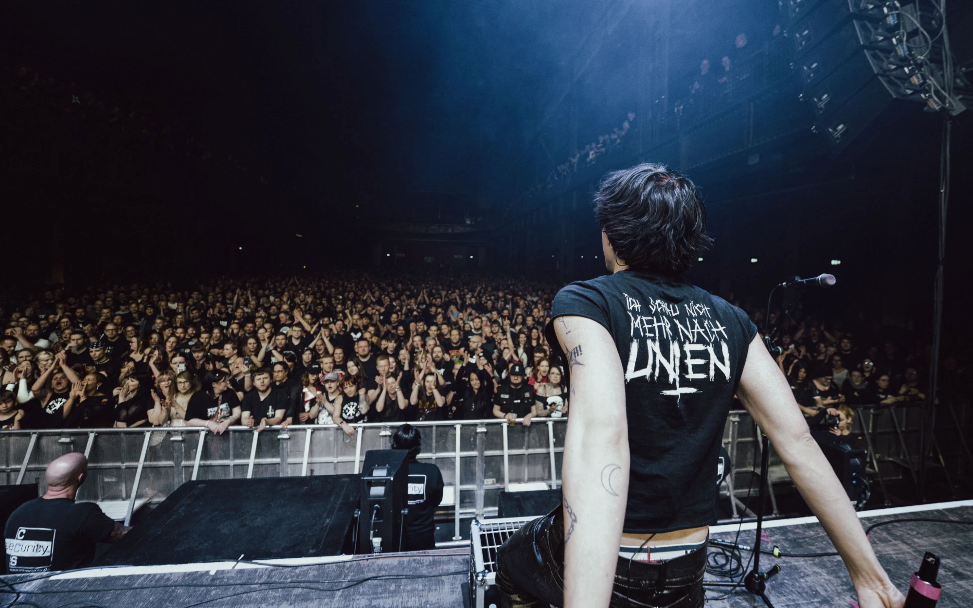 Moonkid live vor Publikum auf Tour