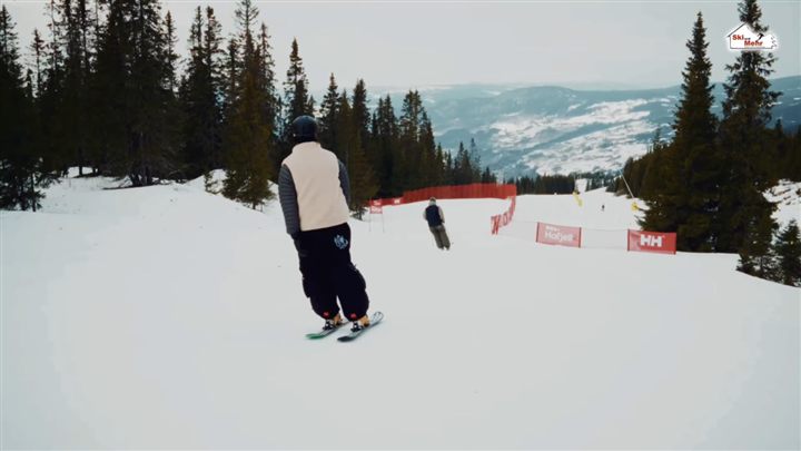 Social-Media-Reel aus dem Skigebiet Hafjell – nopo.