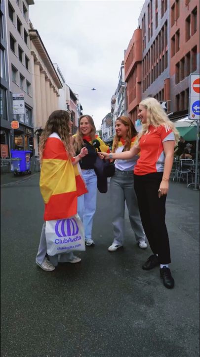 Social-Media-Reel vom Finale der Frauen-EM – nopo.