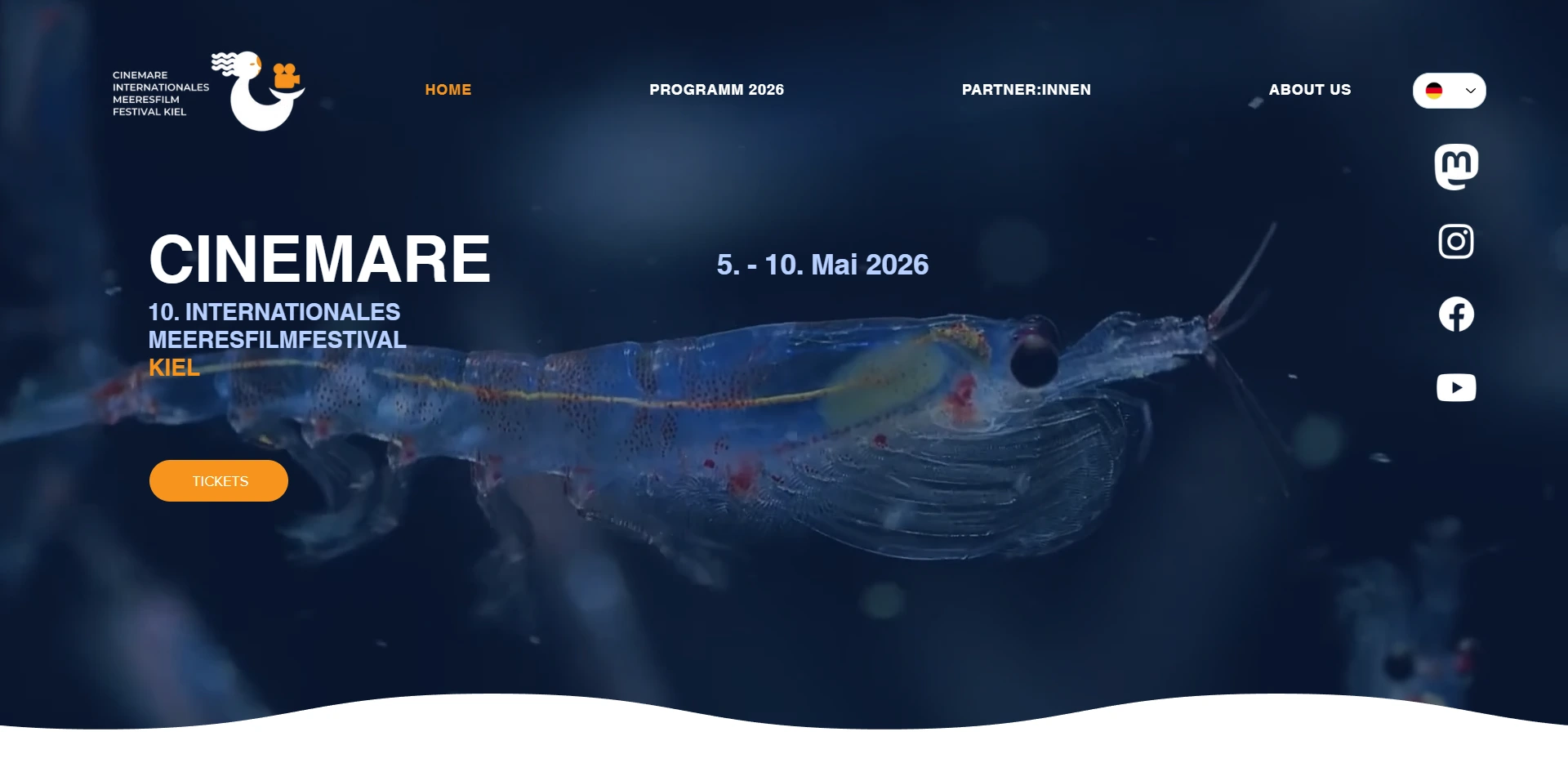 Cinemare – Website