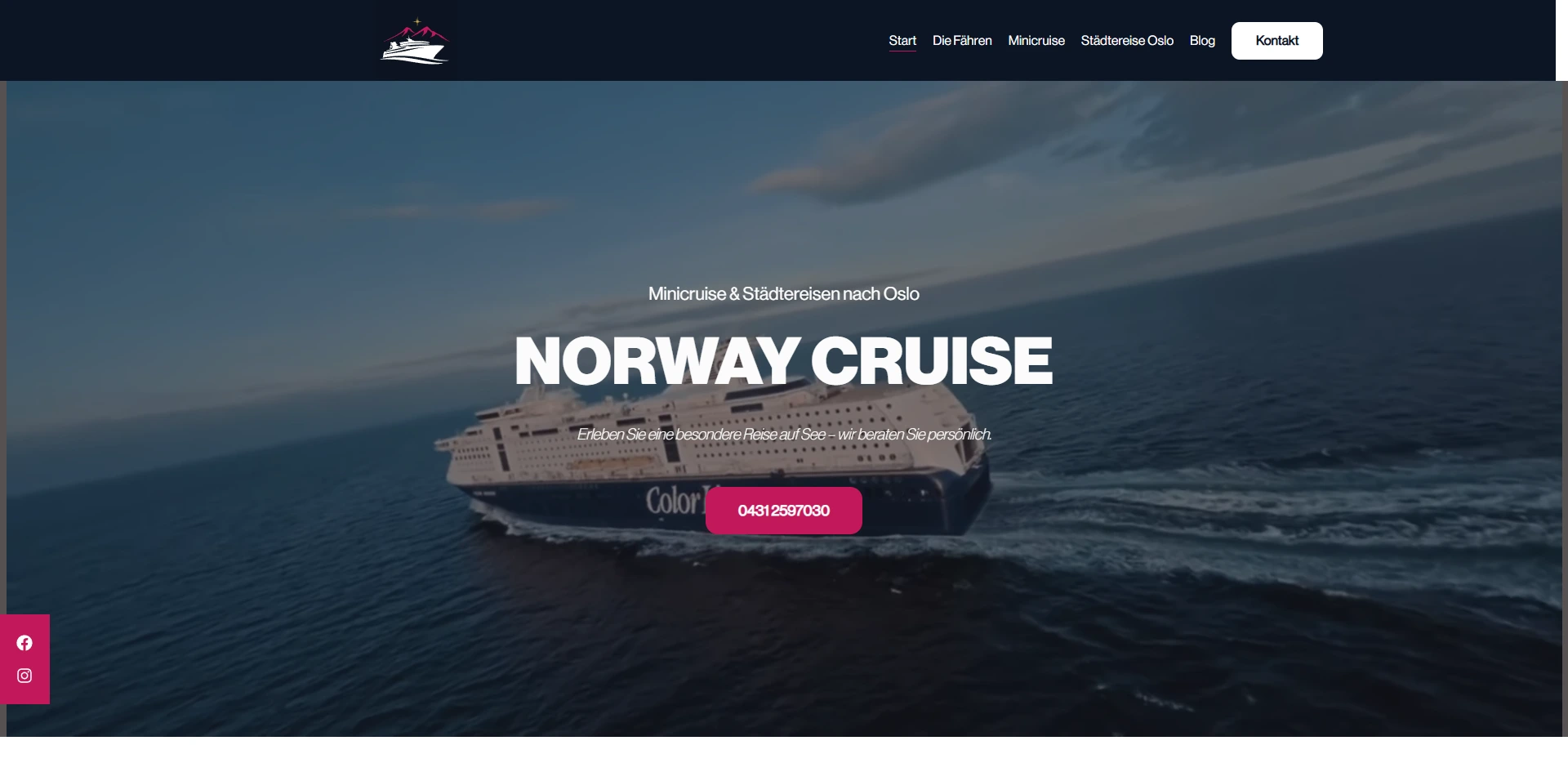Norway Cruise – Website